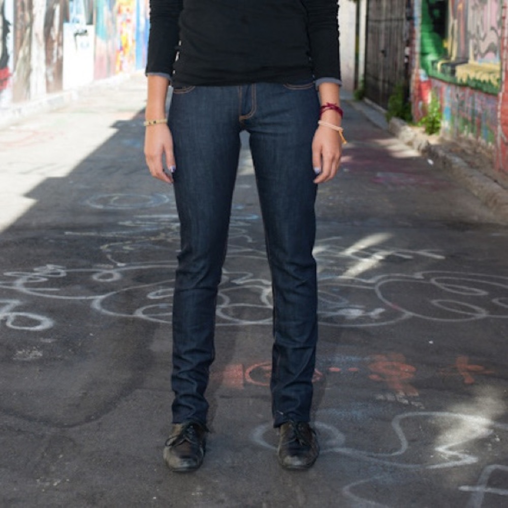 NWOT 3sixteen raw selvedge 99bsp jeans 25x34
